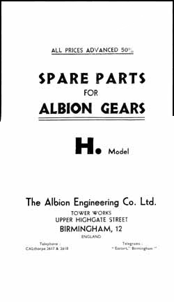 Albion model H
